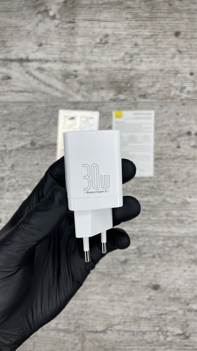 Мережевий зарядний блок адаптер блочок зарядка Базеус Baseus 30w