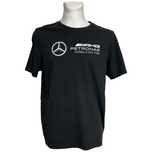 Puma Mercedes AMG Petronas F1 Team Czarny T-shirt Rozmiar L