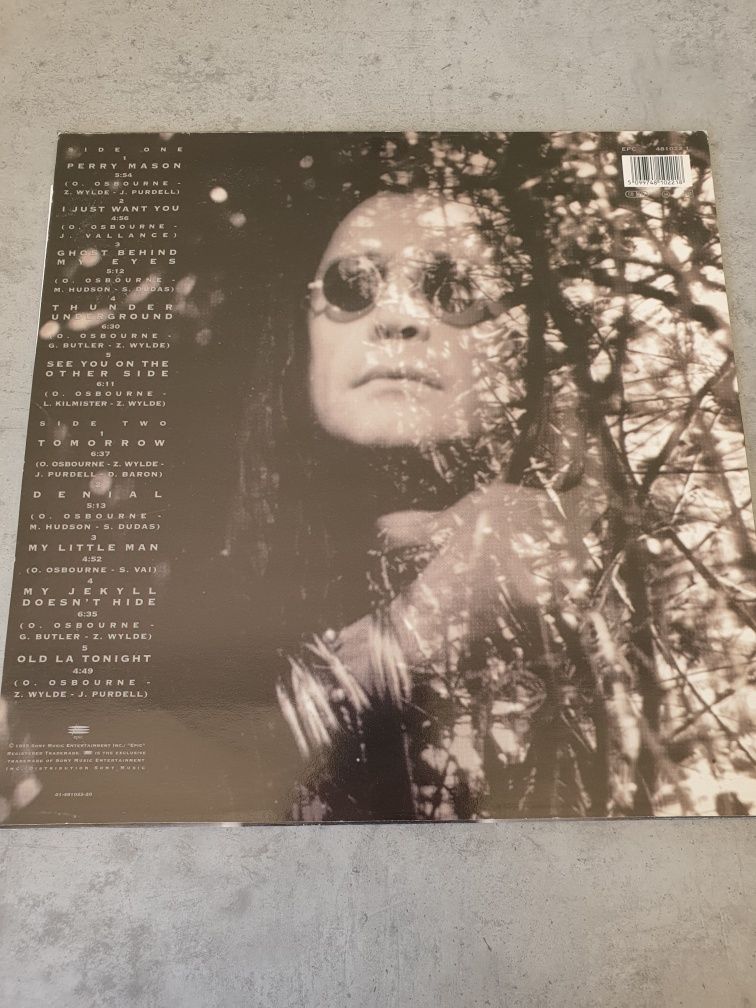 Winyl Ozzy Osbourne - Ozzmosis, 1st press, piękny stan