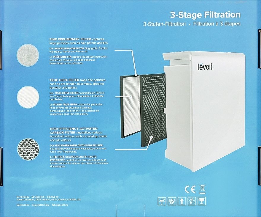 Фільтр для очищувача повітря, 3-ступеневий