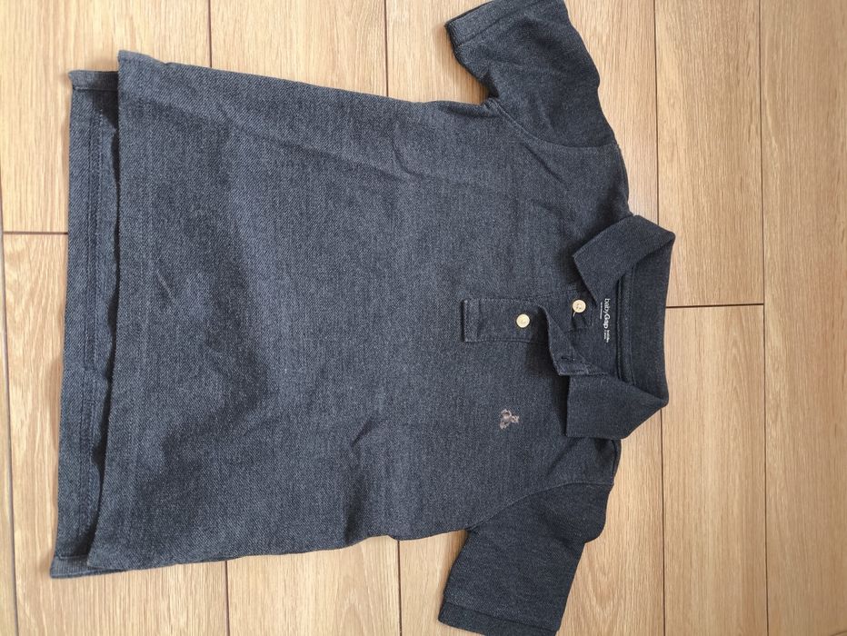 T-shirt polówka babyGap r104 granatowa