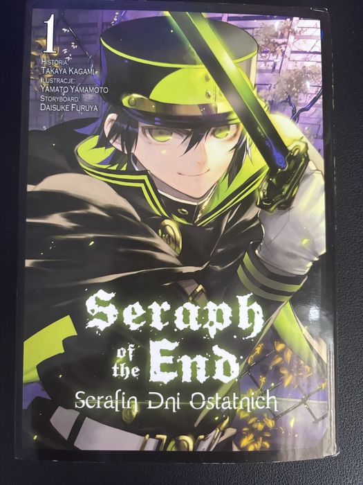 Manga Seraph of the end Serafin dni ostatnich tom 1