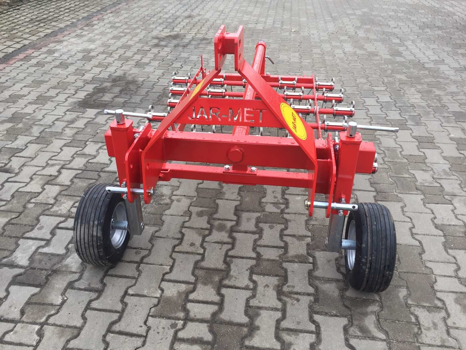Chwastownik producent Jar-Met, brona eko + siewnik poplonu