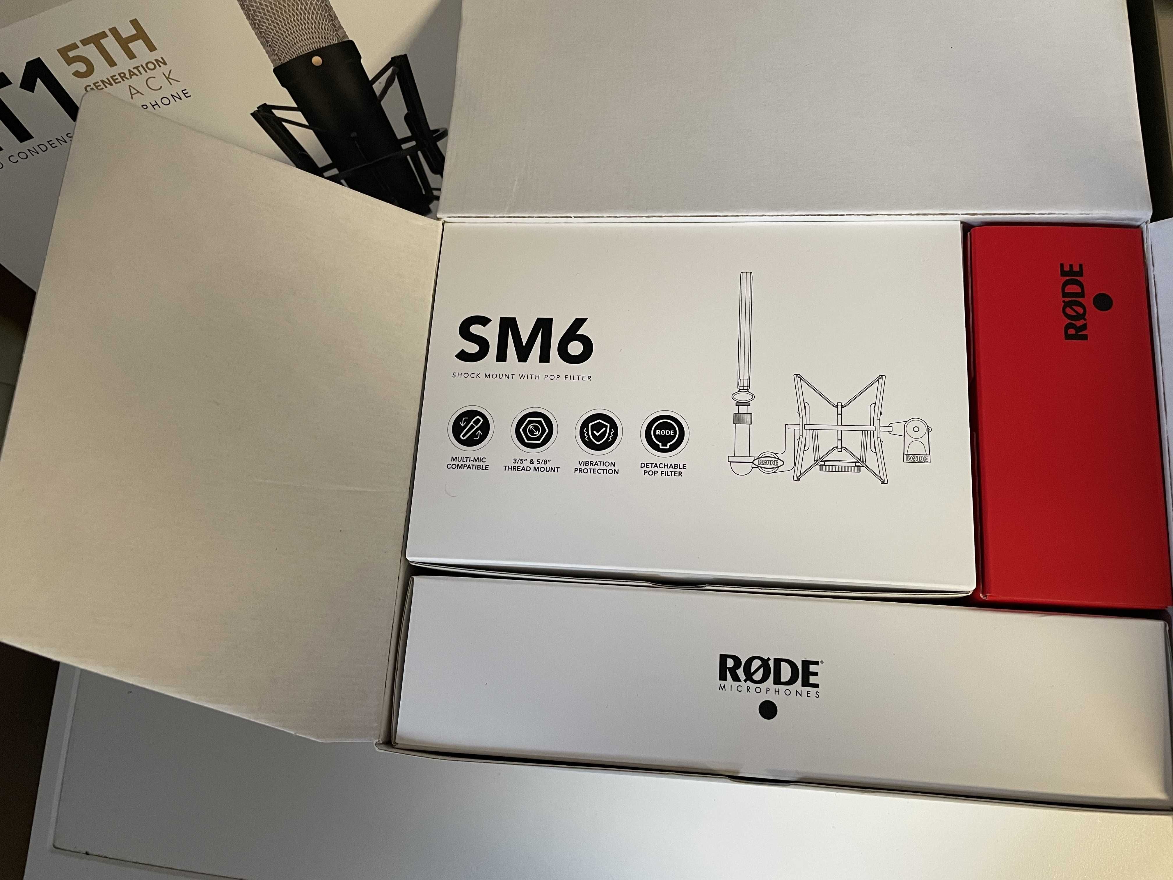 Mikrofon pojemnościowcy Rode NT-1 Gen 5 (XLR/USB) - Gwarancja.