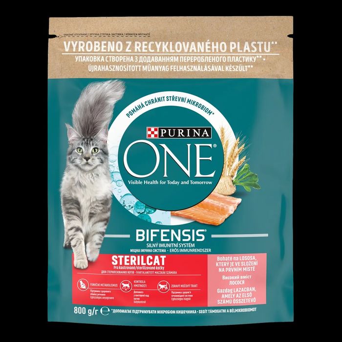 Purina one (Пуріна ван) Для дорослих котів 1.5 кг та 800г