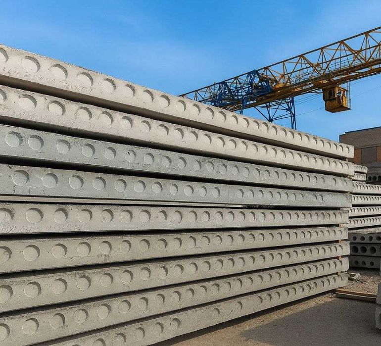 Багатопустотні плити перекриття, ПК, пустотные плиты перекрытия