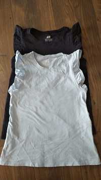 Zestaw 2 T shirt z H&M, dla dziewczynki 8-10 lat