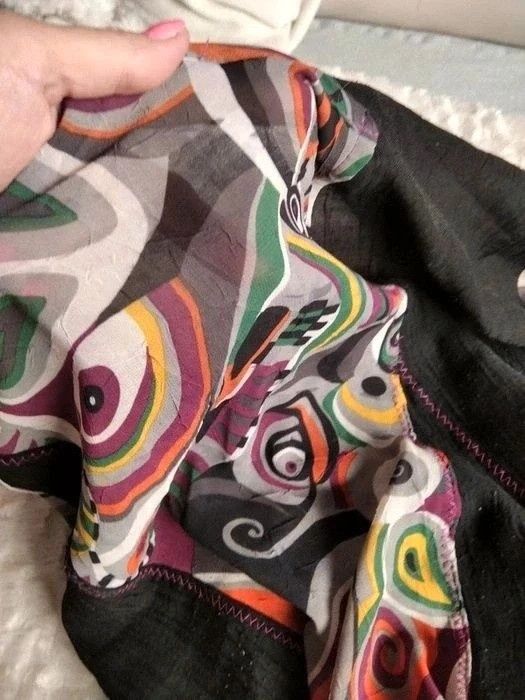 Cienka przewiewna bluzka tunika Orient Boho hippie etno folk Nepal