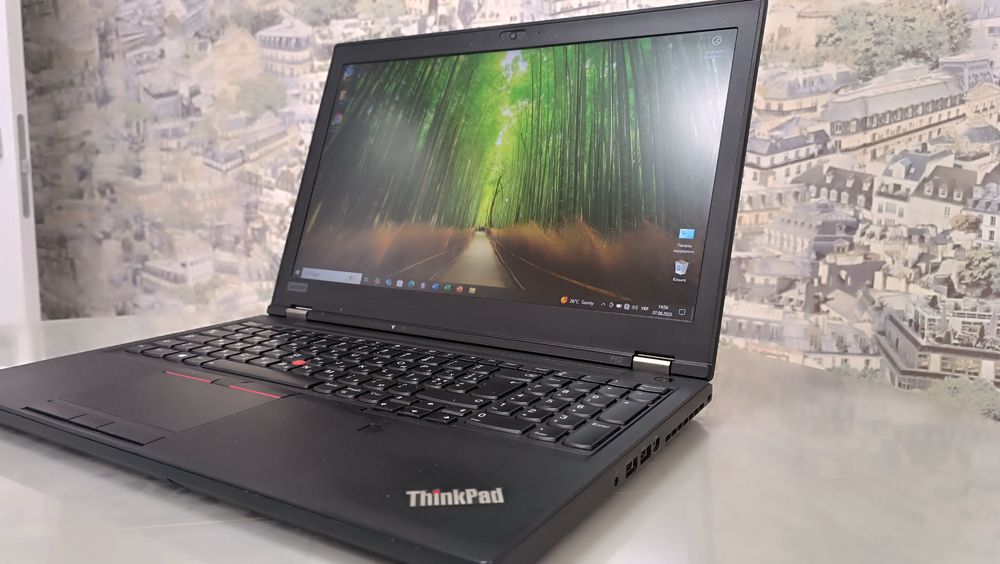 Lenovo ThinkPad P52 – i7-8850H, 16 ГБ RAM, Quadro P1000, SSD 704 GB