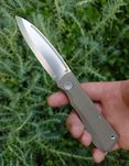 Gerber Mansfield,сталь D2+накладки Mikarta+заточка скандинавский гринд