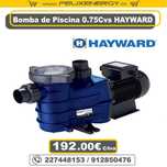 bomba de Piscina 0.75Cvs Hayward Novas!