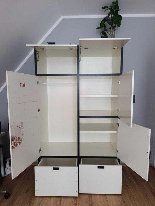 Szafa oddam za darmo, szer. 120cm, wysokość 200 cm, głębokość 57 cm