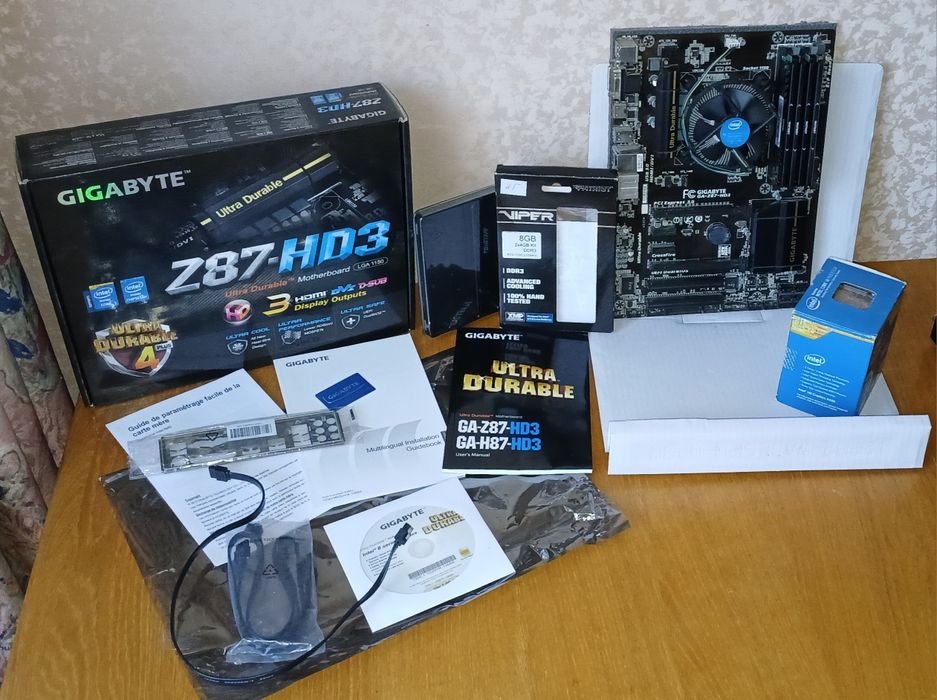 Core i5+Z87-HD3+16Gb 2133 MHz Комплект