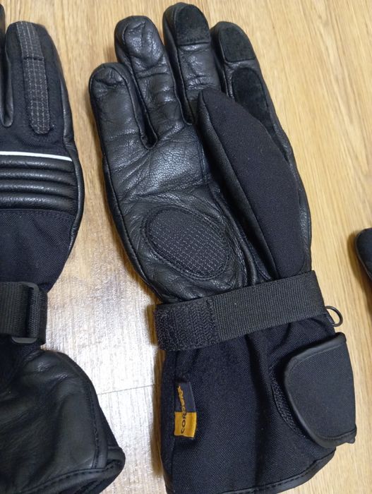 Мотоперчатки кожаные