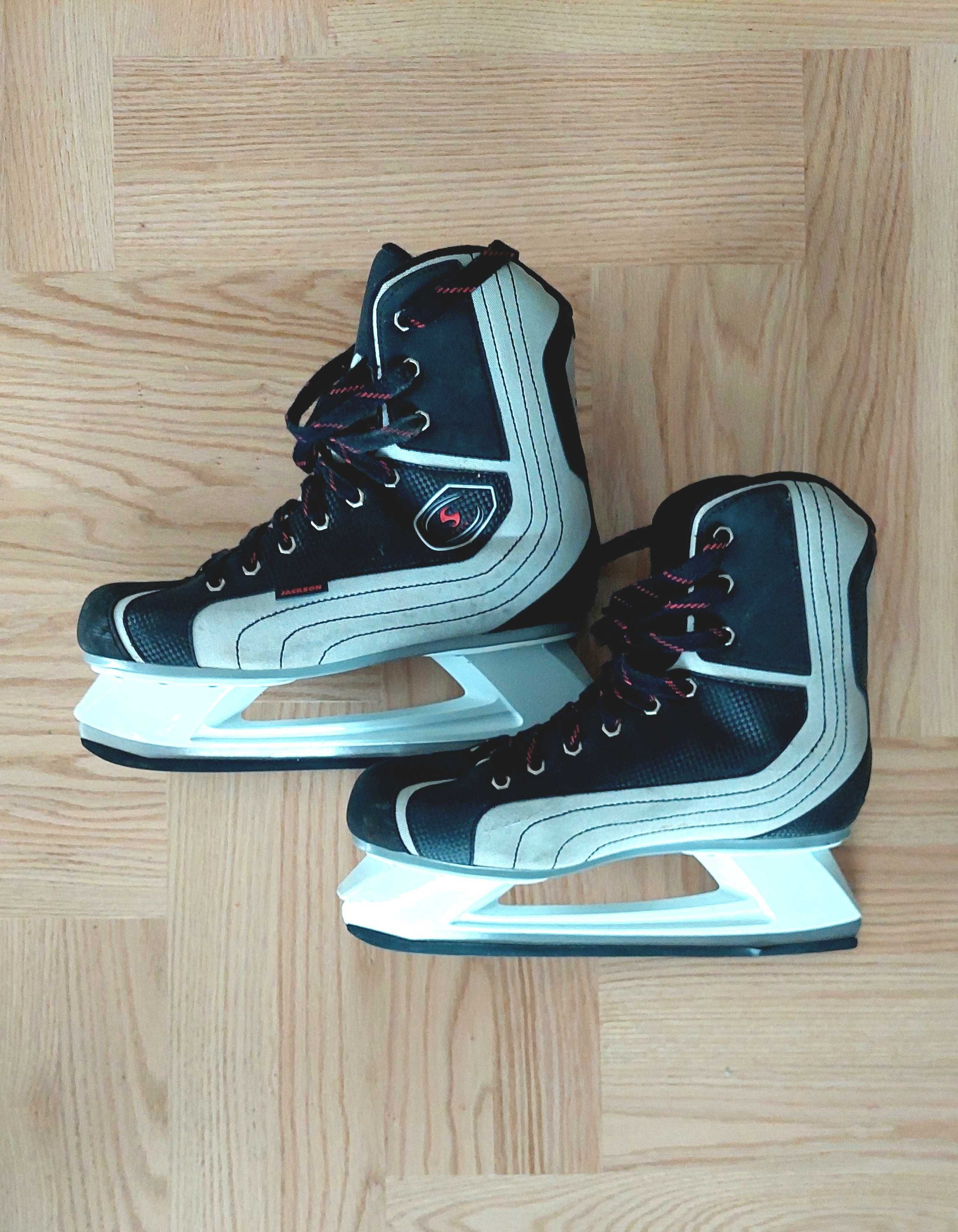 Profesjonalne łyżwy hokejowe firmy Jackson r.44-45