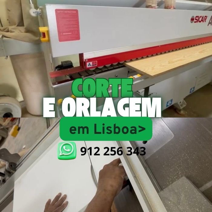 Corte e orlagem em Lisboa