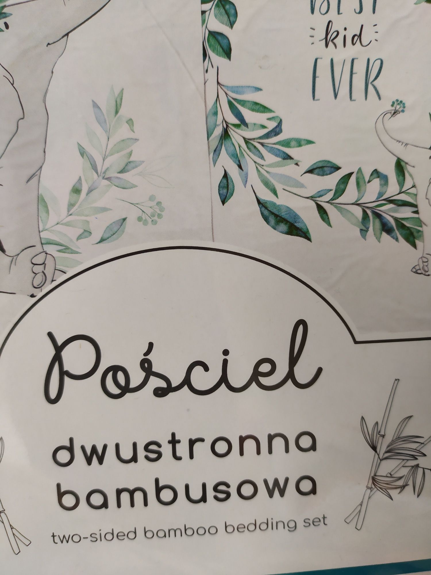 Dwustronna pościel bambusowa