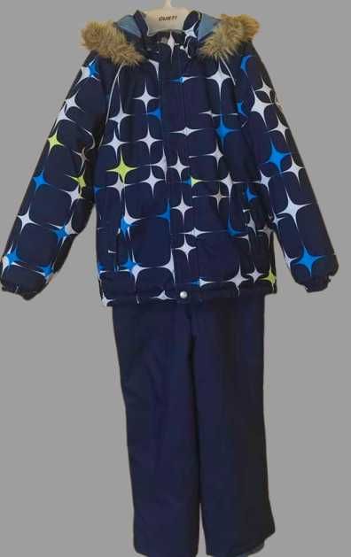 Дитячий зимовий комплект (куртка + напівкомбінезон)  HUPPA 134 розмір