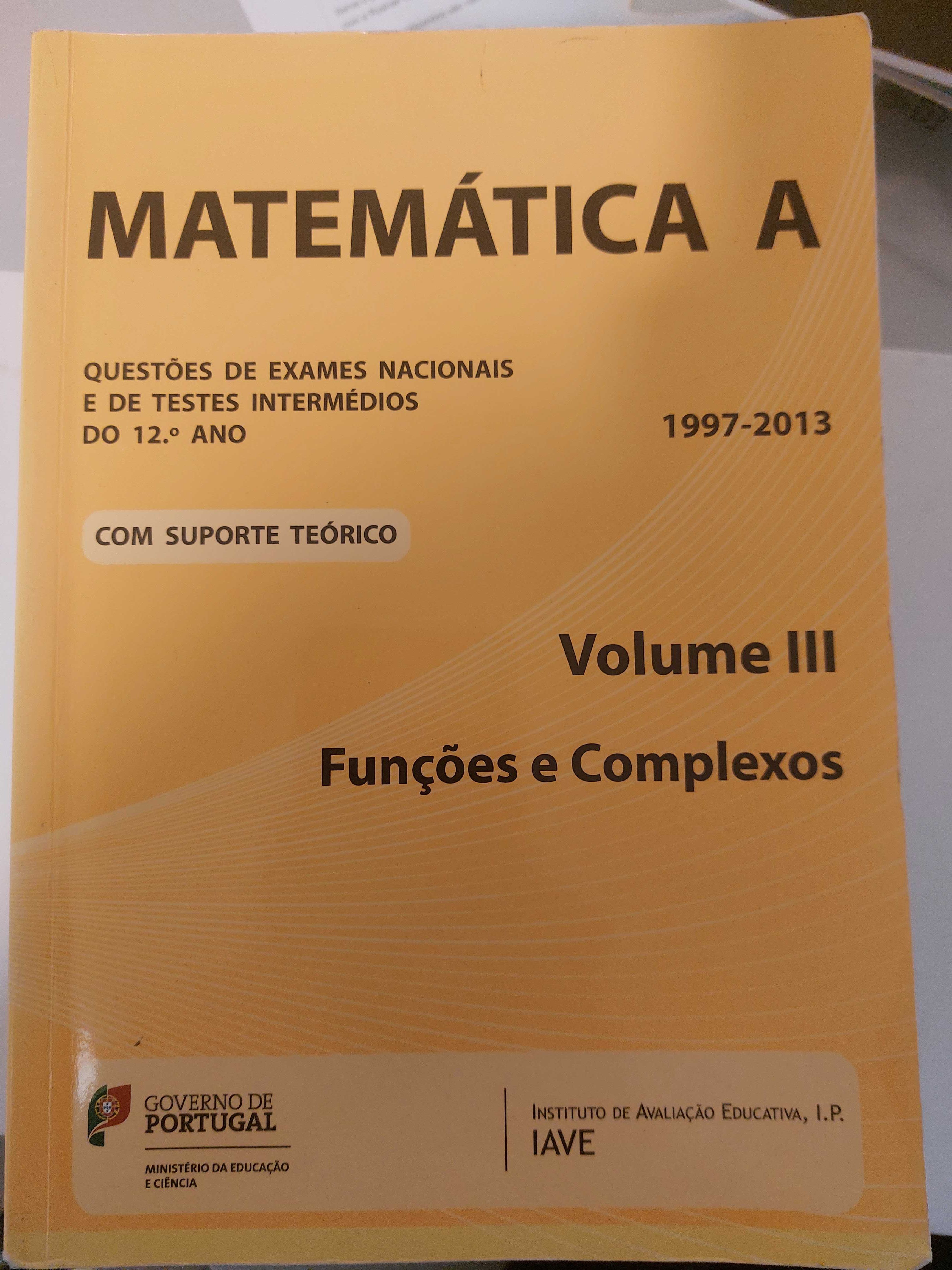 Manuais IAVE - Mat. A - Vols I, II, III e Geometria (1997,2013)