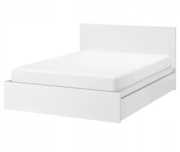 Łóżko IKEA ze stelażem i szufladami 160x200