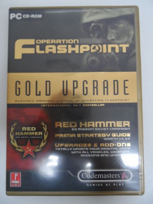Jogos PC versão GOLD série Operation Flashpoint NOVO!
