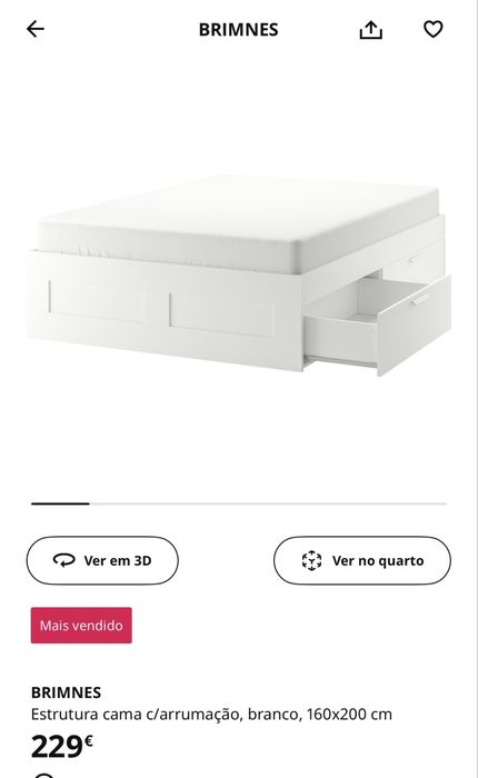 Cama BRIMNES IKEA