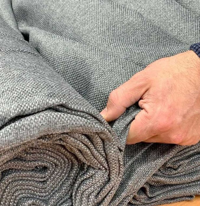 Комплект штор блекаут льон мішковина пошив