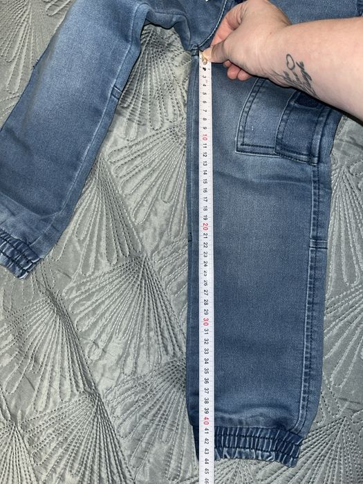 Nowe spodnie jeansowe dla chłopca 110/116