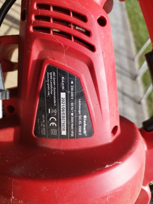 Dmuchawa odkurzacz do liści Einhell