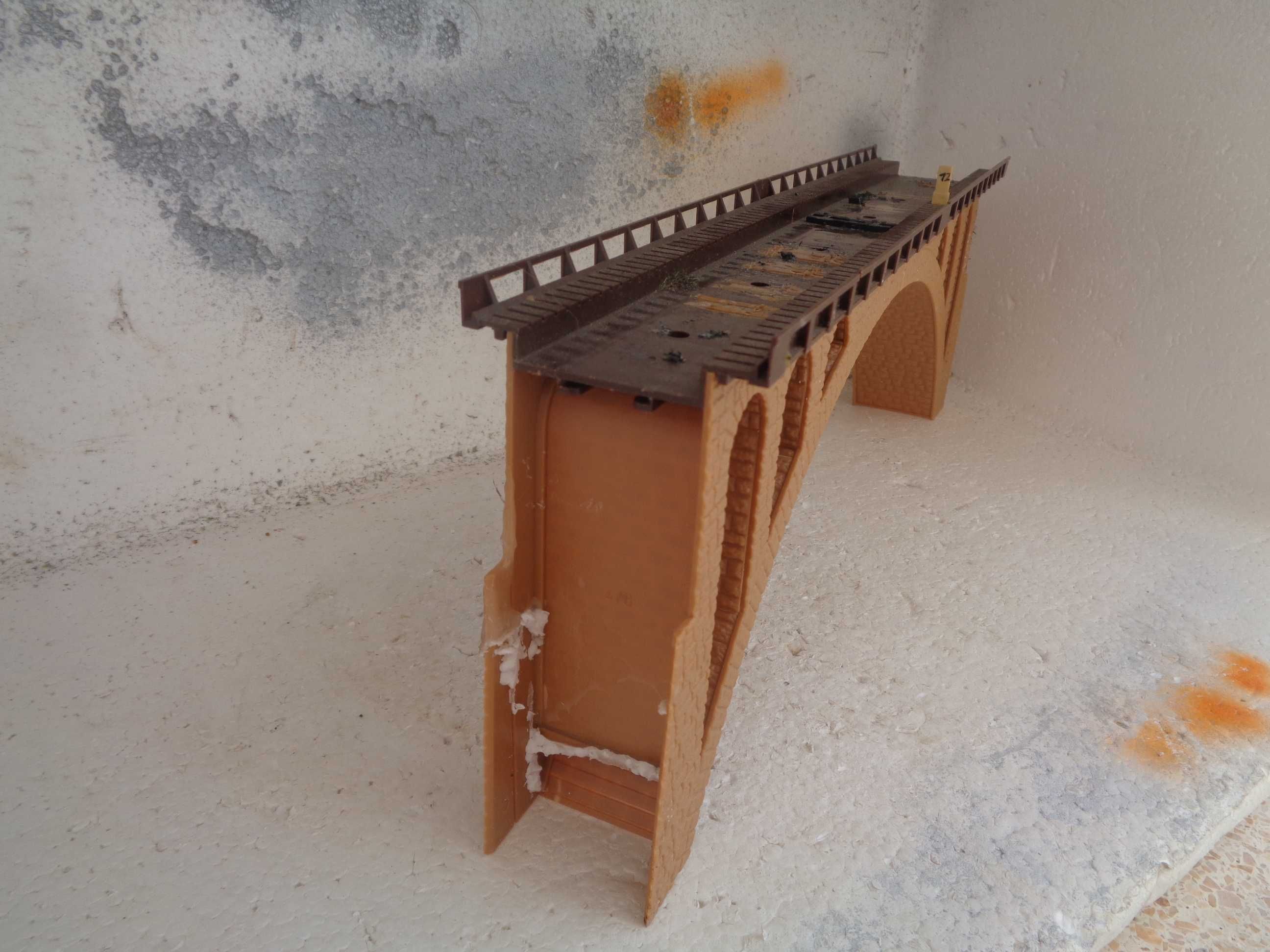 1:87 Ponte em arco de 1 via pista de comboio