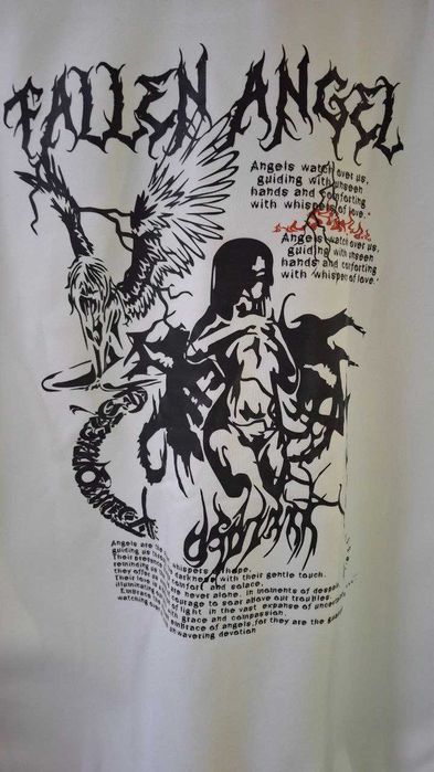 Свитер Fallen Angel y2k sk8 rap opium affliction