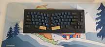 Klawiatura mechaniczna Custom Monsgeek M6 + KTT Kang White + Samurai