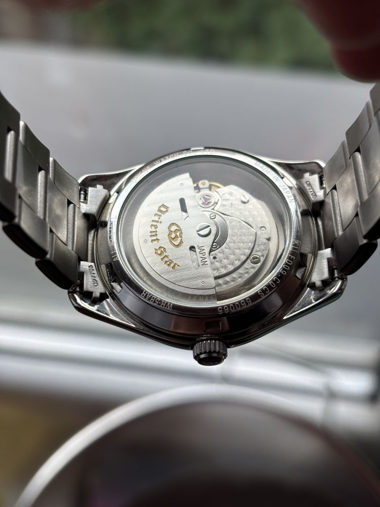 Orient star explorient black dial 39 mm