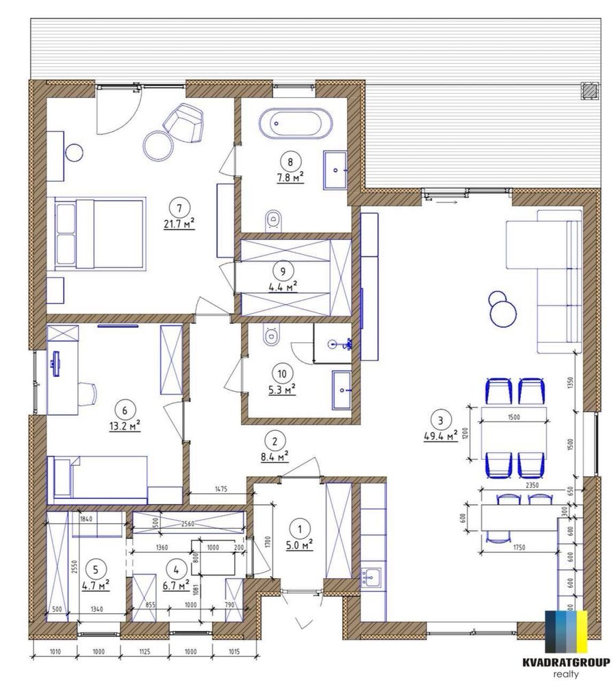 Продам дом в Братском 126 м2