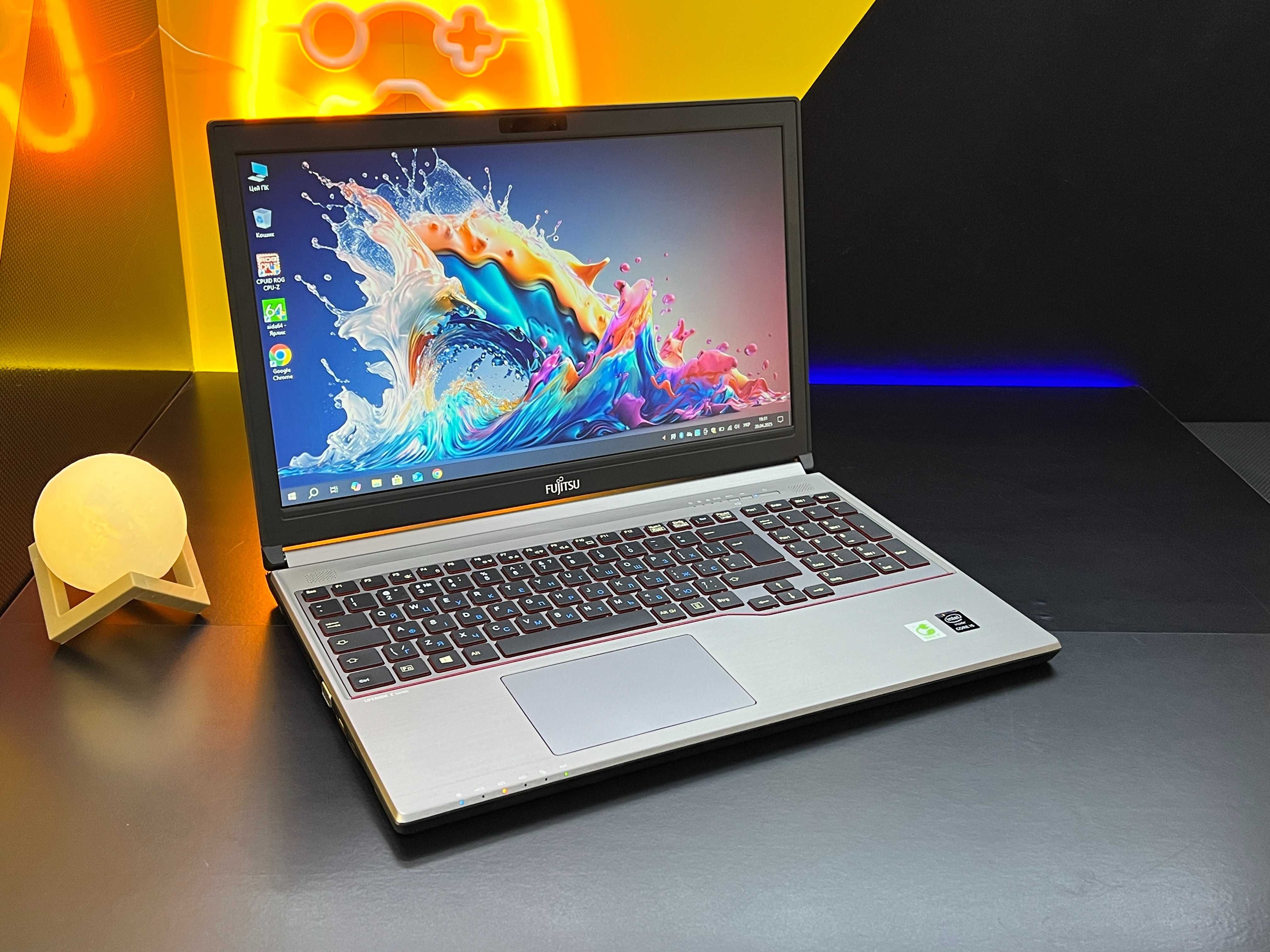 Fujitsu E754 15,6 | Core i5 | 8 GB | SSD 256 GB | ноутбук
