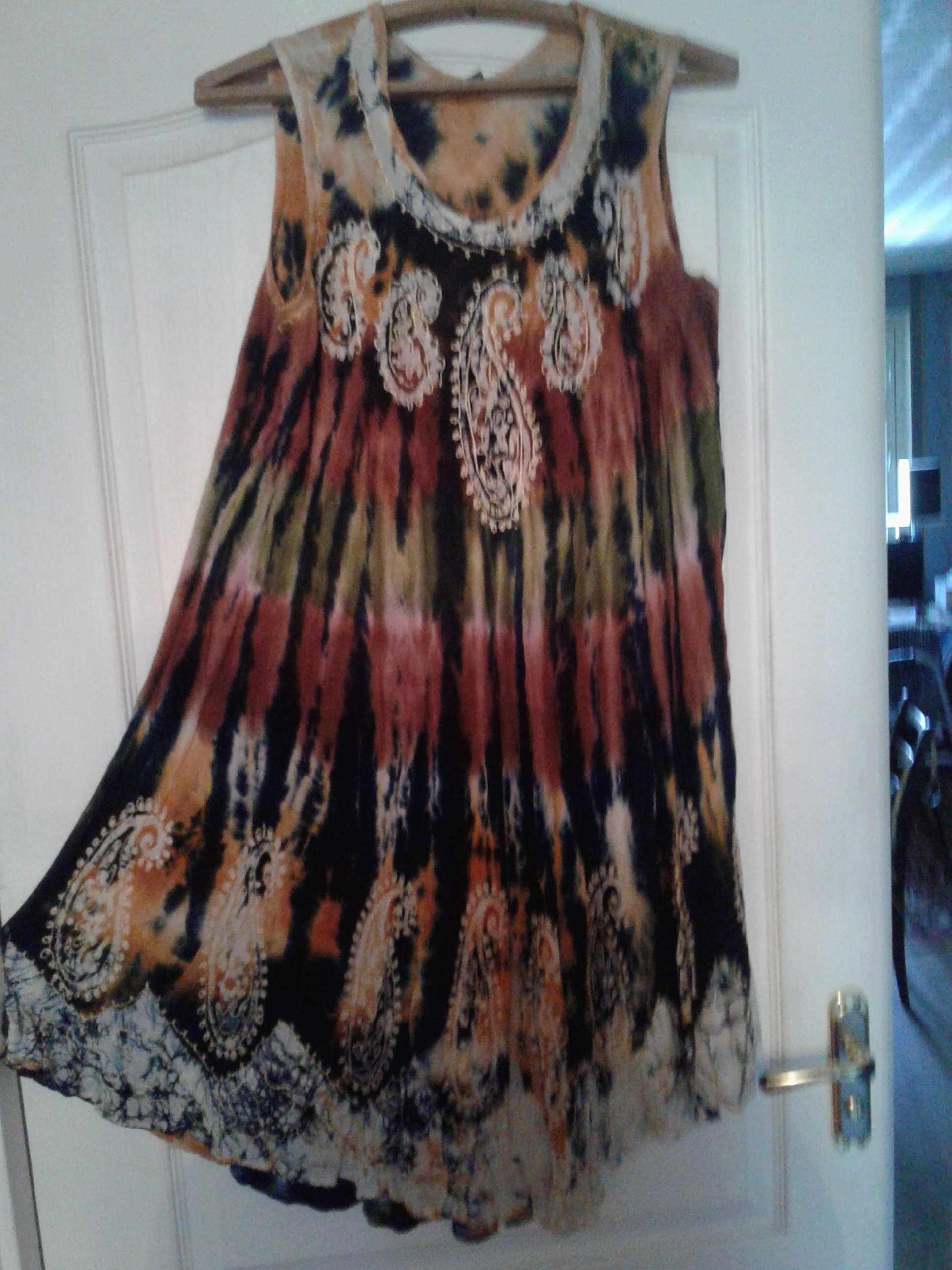 Платье-сарафан из Шри Ланки,free size(44-54)