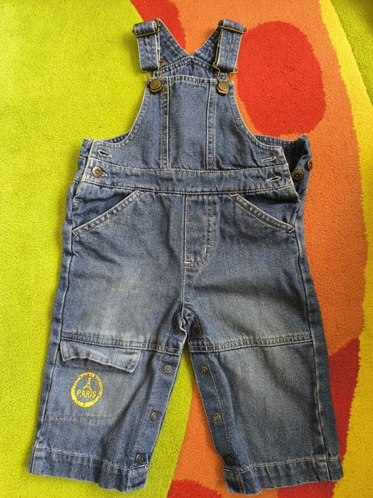 Nowe ogrodniczki dziecięce roz 74-80