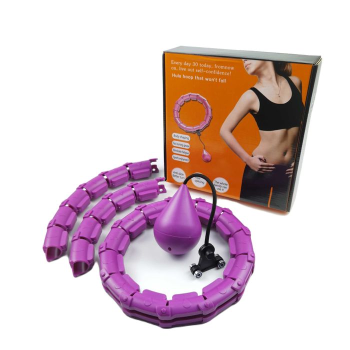 Zestaw 2szt hula hop z obciążeniem odchudzające Smart Premium C