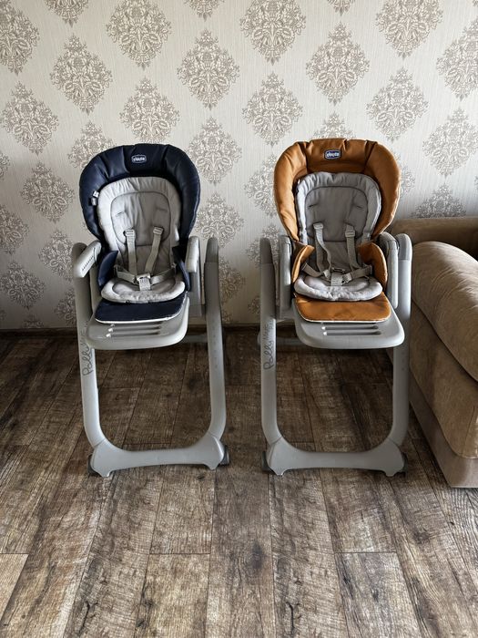 Стілець для годування chicco polly magic relax для двійні