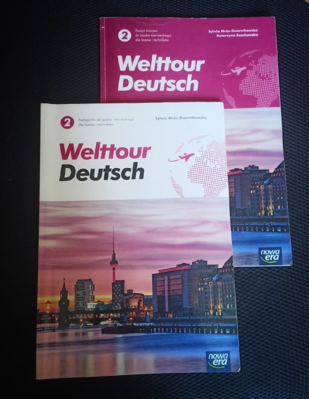 Podręcznik i ćwiczenia Welttour Deutsch 2