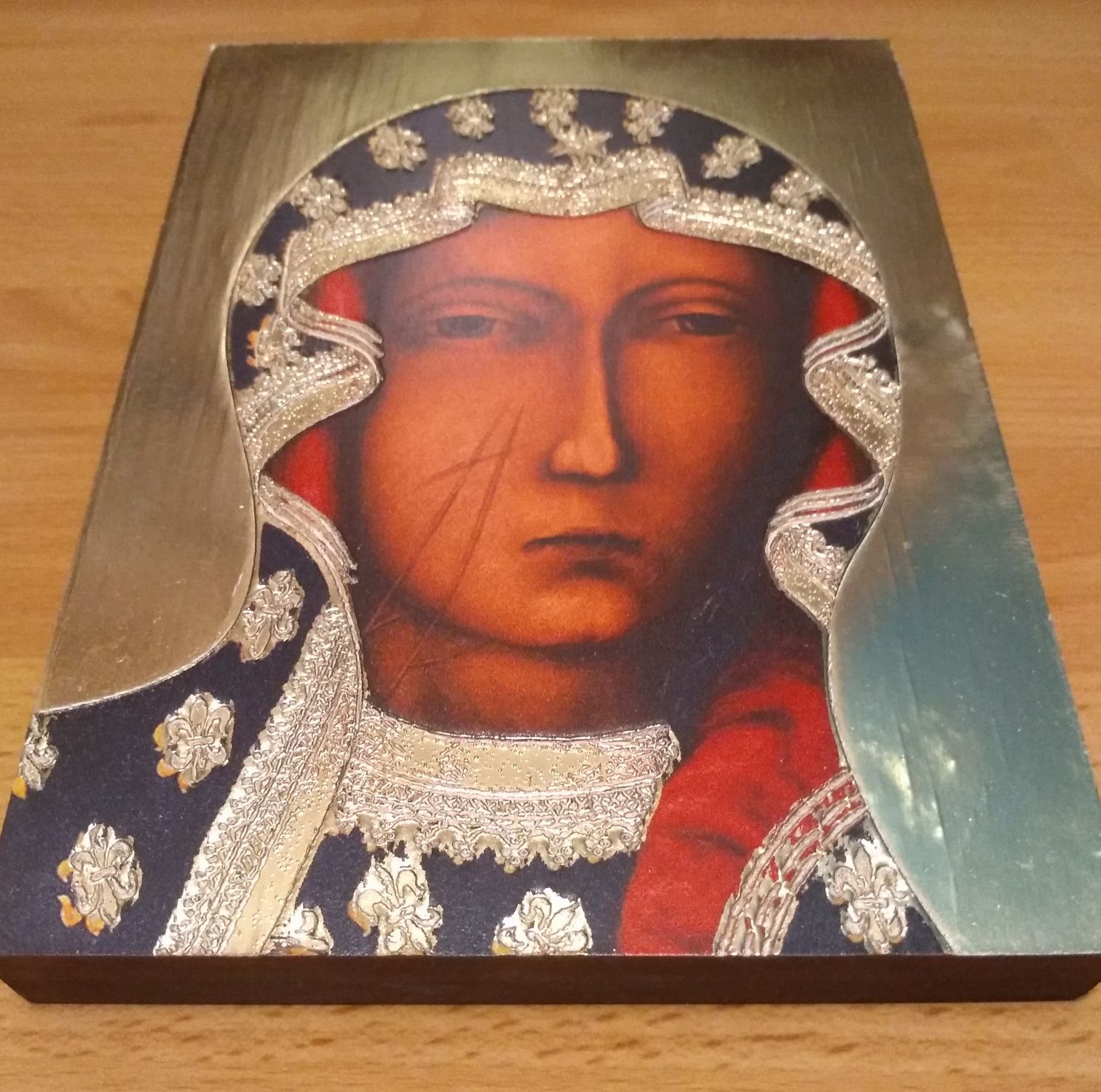Ikona Matka Boska Częstochowska Boża Czarna Madonna replika obraz