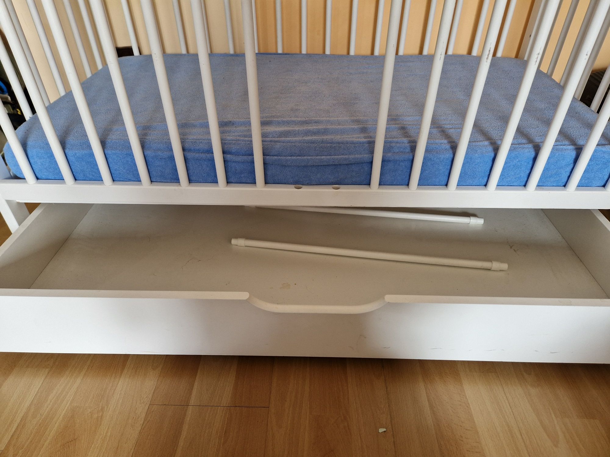 Łóżeczko niemowlęce 3 poziomy wysokości