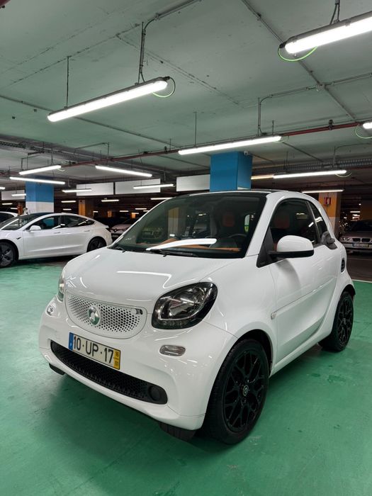 Smart Fortwo só 44.000 km ano 2016 jantes Brabus como novo Aceito reto