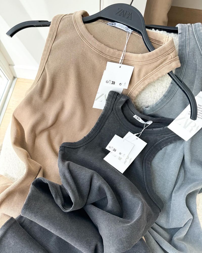 Сукня в рубчик ZARA Л (хл)