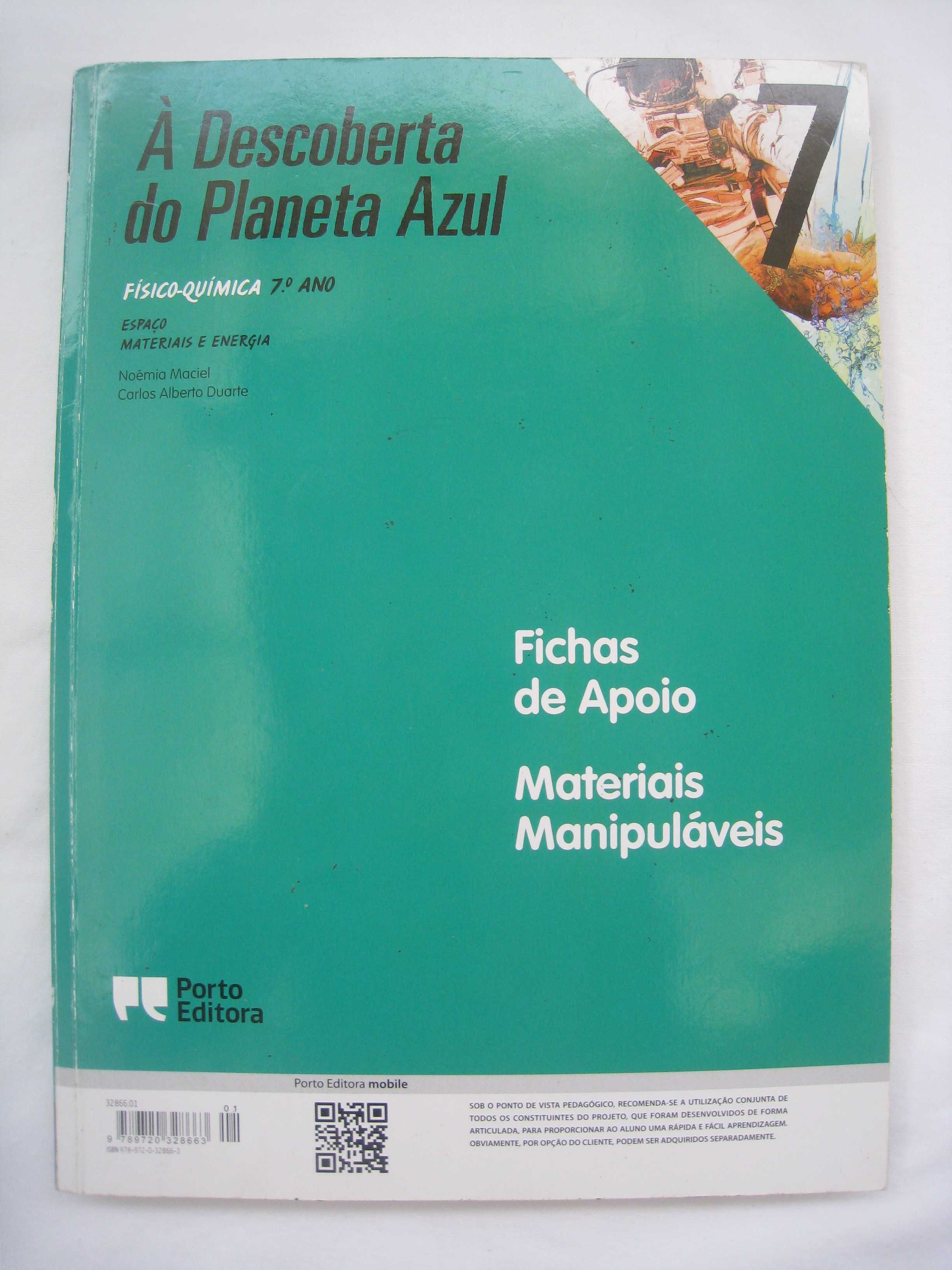 Caderno de atividades À Descoberta do Planeta Azul 7 de Fisico-química