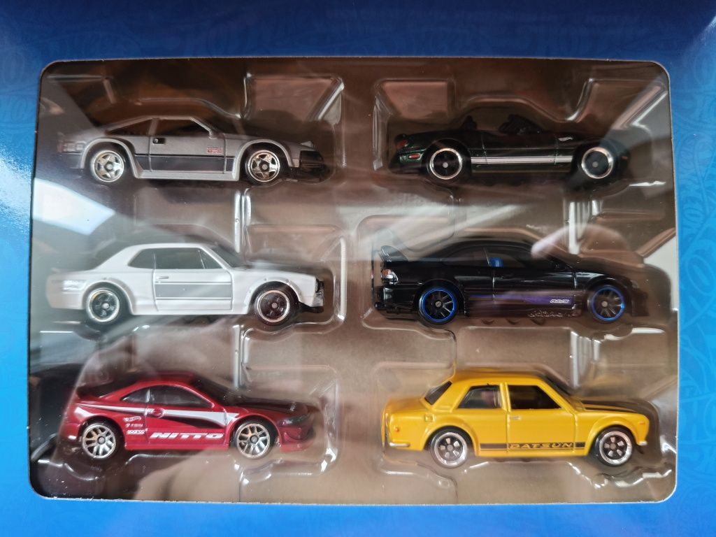 Hot Wheels Silver Series Toyota Mazda Nissan Honda Acura Datsun