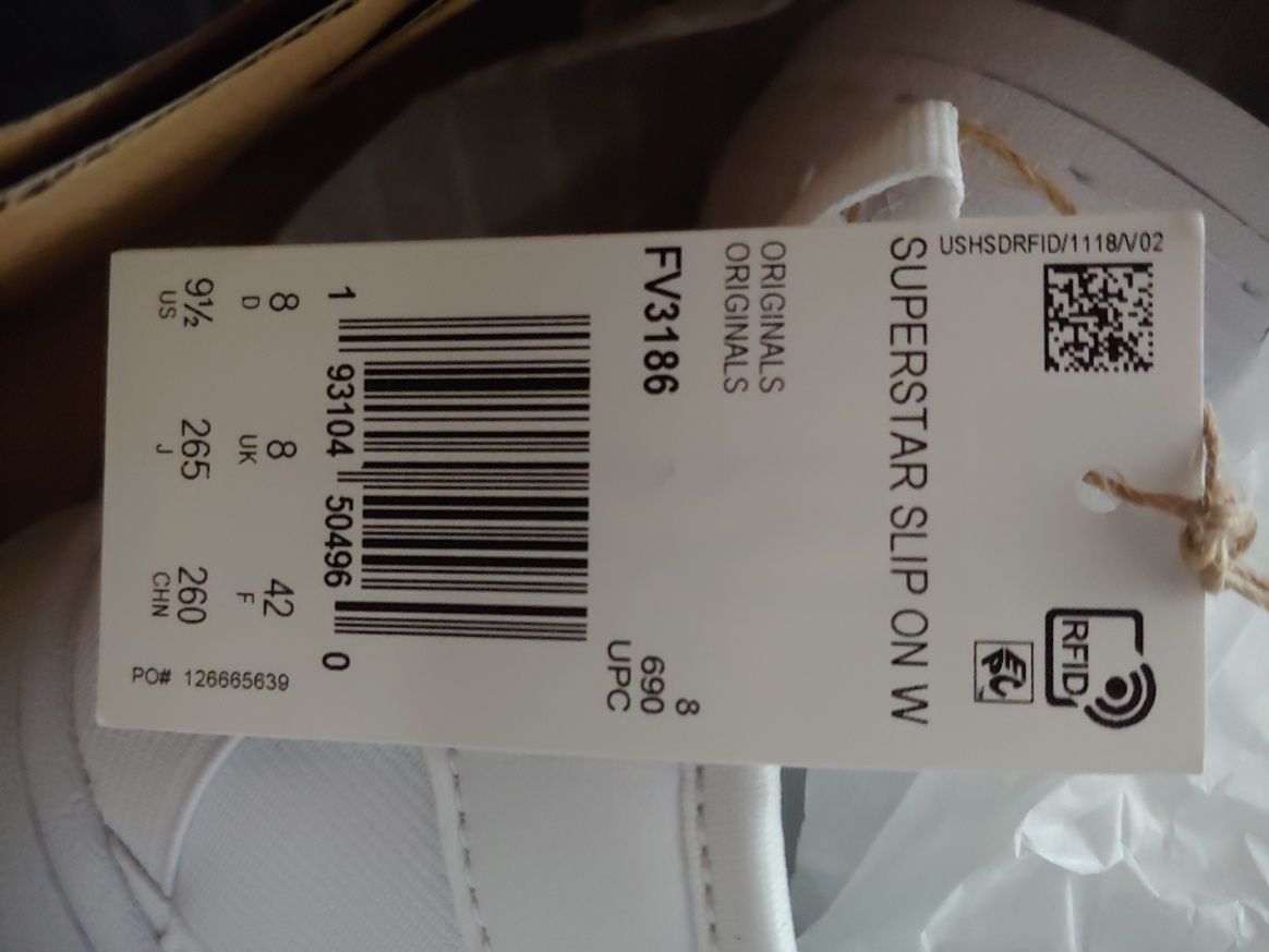 Adidas Superstar slip-on (FV3186) кросовки