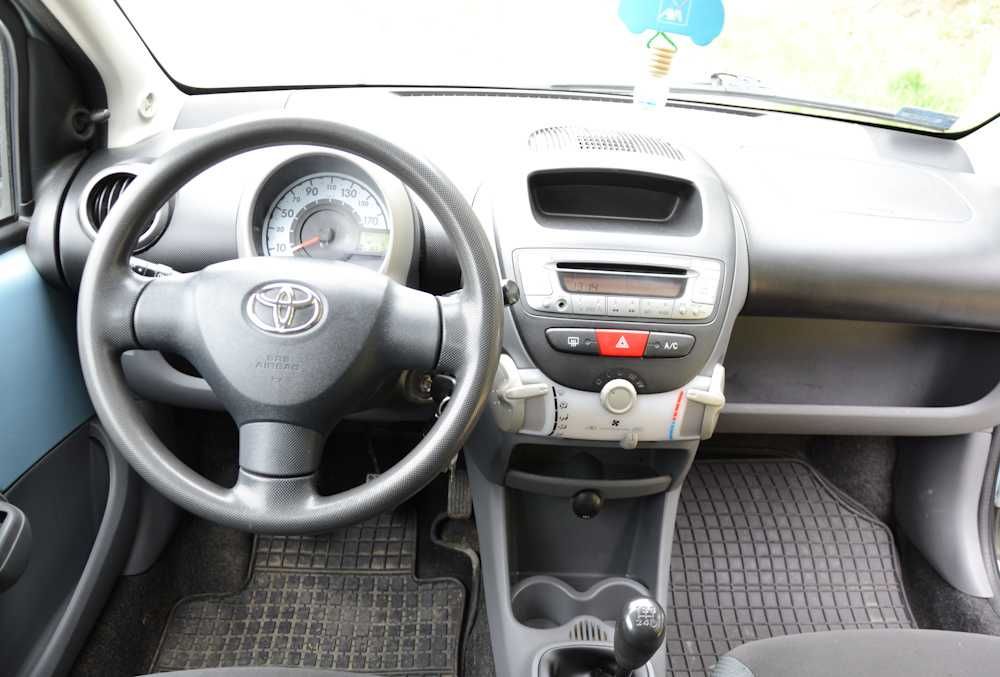 TOYOTA AYGO 6x Airbag KLIMA. ABS 1.0 I 180 tys I 1 właściciel 4xZIMOWE