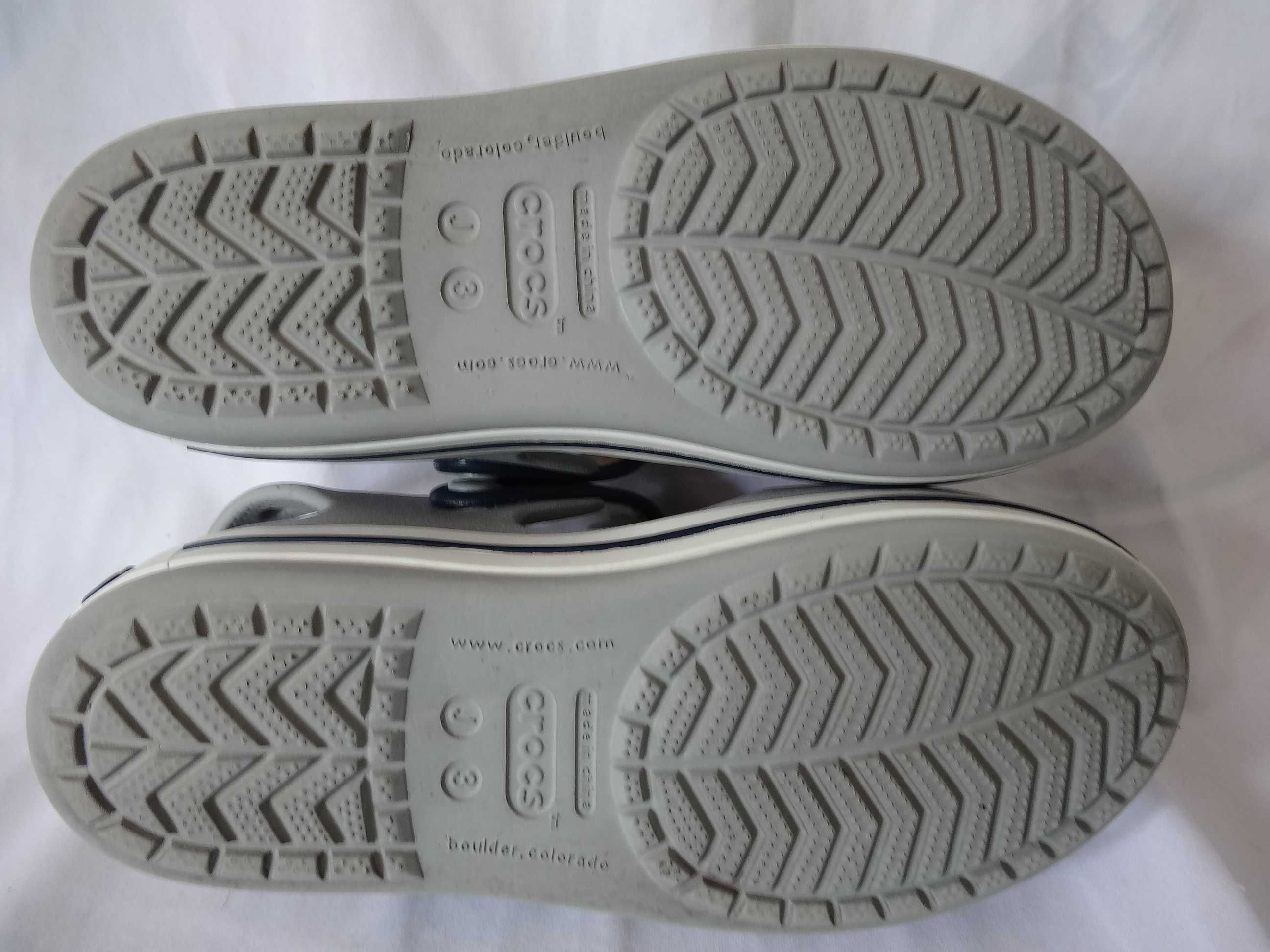 Sandały CROCS J3 roz 35 UNISEX Przypinki