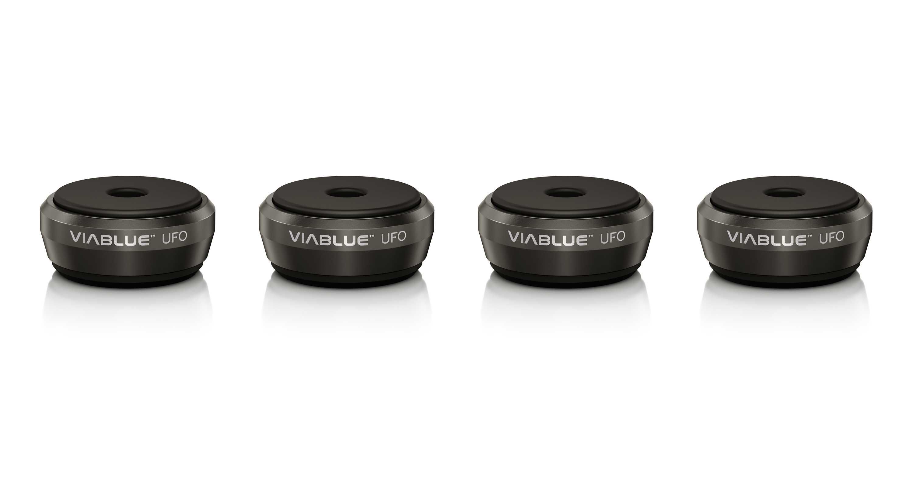 Podkładki antywibracyjne Viablue UFO Absorber 4 szt/black